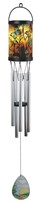 View Butterfly Solar Light Wind Chime