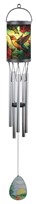 View Hummingbird Solar Light Wind Chime