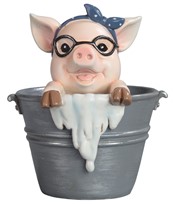 View Pig with Glasses