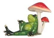 View Frog with Mushroom