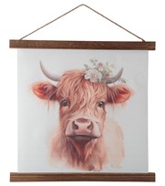 View Highland Cow Wall Plaque