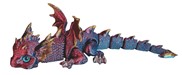 View Dragon/3D BL/RD Lying 7" wide