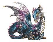 View Dragon Guarding Crystal