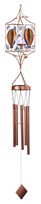 View Air Balloon Solar Light Wind Chime