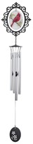 View Red Cardinal Glass Chime