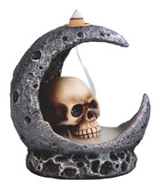 View Skull on Moon BackFlow