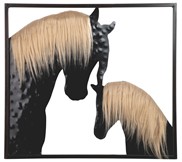 View Horse with Foal Wall Décor