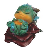 View Cute Dragon Sleeping of Rose