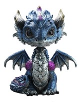 View Dragon Blue Bobble Head