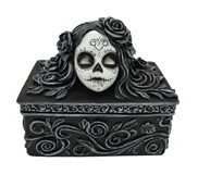 View Sugar Skull Trinket Box