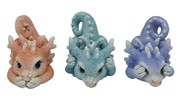 View Colorful Dragon See/Speak/Hear No Evil Set