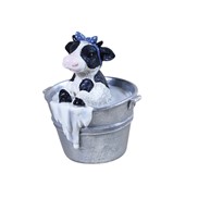 View Cow with Bow Bath