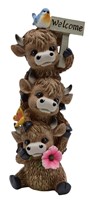 View 3 Highland Cows Stack
