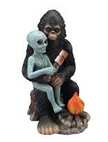 View Bigfoot and Alien Campfire
