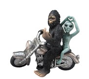 View Bigfoot with Alien Motorcycle