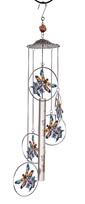 View 5-Ring Dragonfly Wind Chime