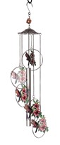 View 5-Ring Hummingbird Wind Chime