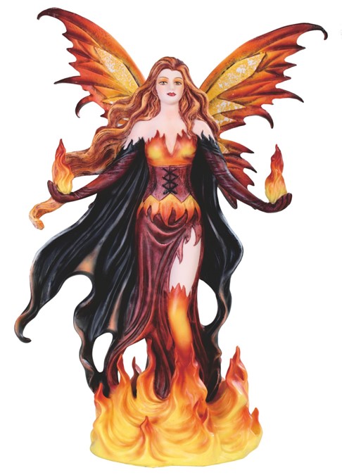 The male chef's night before christmas 11 1/4" Fire Fairy | GSC Imports